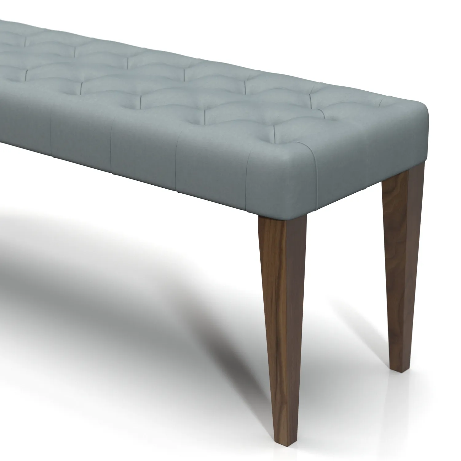 Helaena Velvet Upholstered Bench 3D Model_05